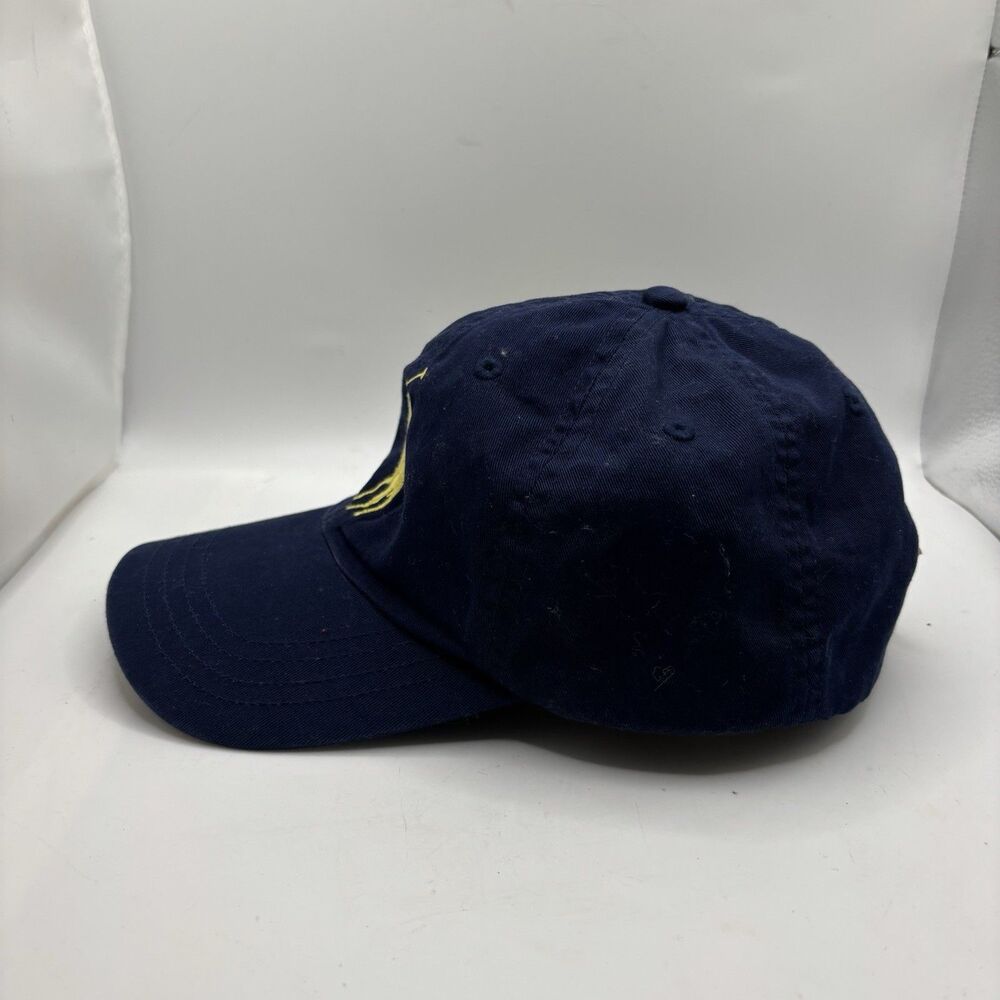 Polo Ralph Lauren Big Pony #3 Boys 8-20 Adjustable Strapback Hat Navy Yellow - Picture 3 of 8